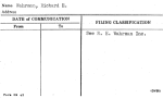 Wahrman, Richard E.