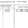 Wainscoting Upstairs Hall - Color Samples