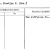 Waite, Franklyn E. (Hon.)