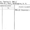 Walcott, Charles D. (Mrs.)