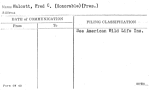 Walcott, Fred C. (Honorable) (Pres.)