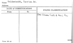 Waldschmidt, Charles Jr.