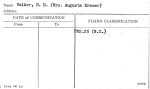 Walker, H.D. (Mrs. Augusta Kramer)