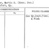 Walker, Martin E. (Exec. Sec.)