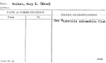 Walker, Mary E. (Miss)