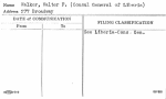 Walker, Walter F. (Consul General of Liberia)
