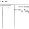Walker, Willard
