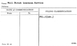 Wall Street Luncheon Service