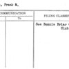 Wallace, Frank M.