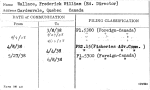 Wallace, Frderick William (Ed. Director)