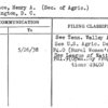Wallace, Henry A. (Sec. of Agric.)