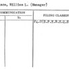 Wallace, William L. (Manager)