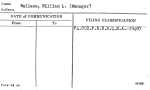 Wallace, William L. (Manager)