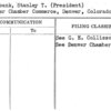 Wallbank, Stanley T. (President)