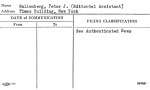 Wallenberg, Peter J. (Editorial Assistant)
