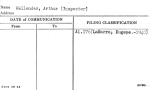 Wallender, Arthur (Inspector)