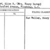 Waller, Eliza R. (Mrs. Henry Davey)