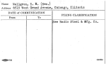 Wallgren, E.M. (Sec.)