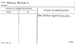 Wallis, William J.