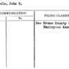 Walpole, John E.