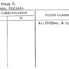Walsh, Frank T.