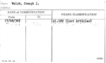 Walsh, Joseph L.
