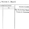 Walsh, William J. (Major)