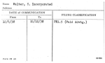 Walter, S. Incorporated