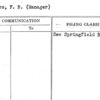 Walters, F.B. (Manager)