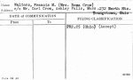 Walters, Francis M. (Mrs. Roma Crow)