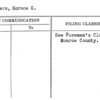 Walters, Horace G.