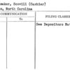 Wannamaker, Scovill (Cashier)