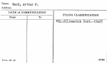 Ward, Arthur F.