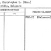 Ward, Christopher L. (Mrs.)