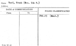 Ward, Frank (Mrs. Ida F.)