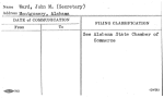 Ward, John M. (Secretary)