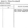 Ward, Ralph D. (Vice-President)
