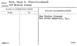 Ward, Ralph D. (Vice-President)