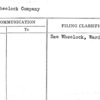 Ward Wheelock Company