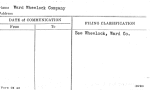 Ward Wheelock Company