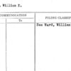 Ward, William E.
