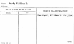 Ward, William E.