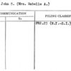 Ware, John S. (Mrs. Mabelle A.)