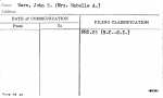 Ware, John S. (Mrs. Mabelle A.)