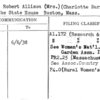 Ware, Robert Allison (Mrs.) (Charlotte Barrell)