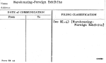 Warehousing-Foreign Exhibits