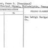 Wariner, Jesse B. (President)