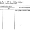 Waring, T.R. (Jr.) (City Editor)