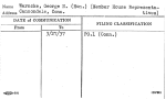 Warncke, George N. (Hon.) (Member House Representatives)