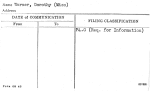 Warner, Dorothy (Miss)